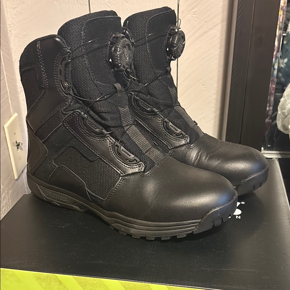 Blauer Men's Black Tactical Boots
